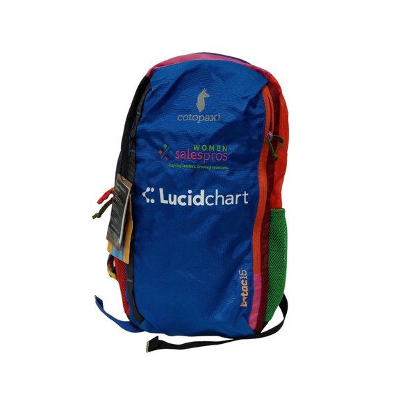 New NWT COTOPAXI Womens Batac Del Dia Adjustable 16 L Hiking Backpack Blue Red main image 5